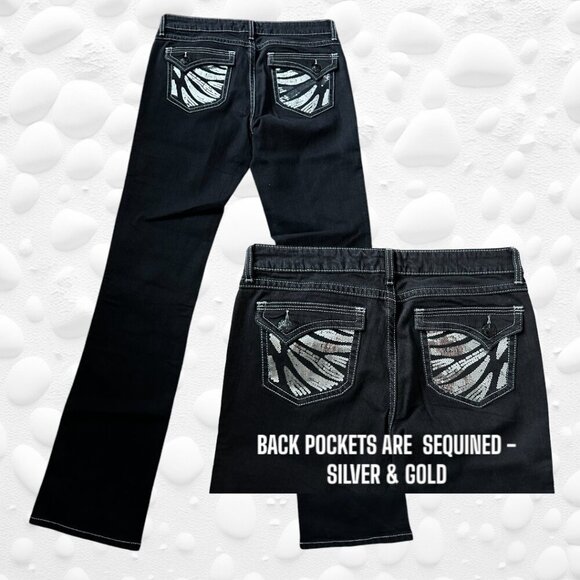 LADIES "ROCK 47 BY WRANGLER" (Tall) Ultra Low Rise- 32" NWOT - Picture 2 of 8